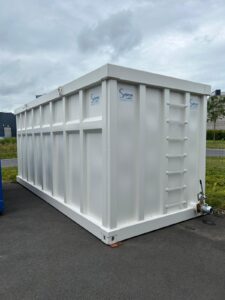 40,000 liter decommissioning Testing Tank for Superior Quality Assurance