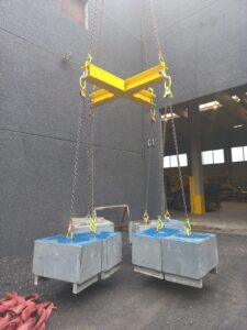 Lifting certification process for machinery at Submar.