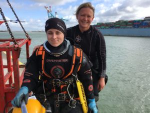 Female divers