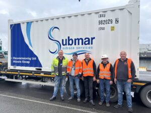 The five drivers were glowing as they were able to deliver everything beautifully on time and safely.