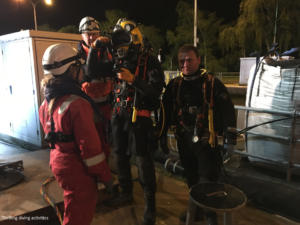 A thorough inspection of the Ooigem lock