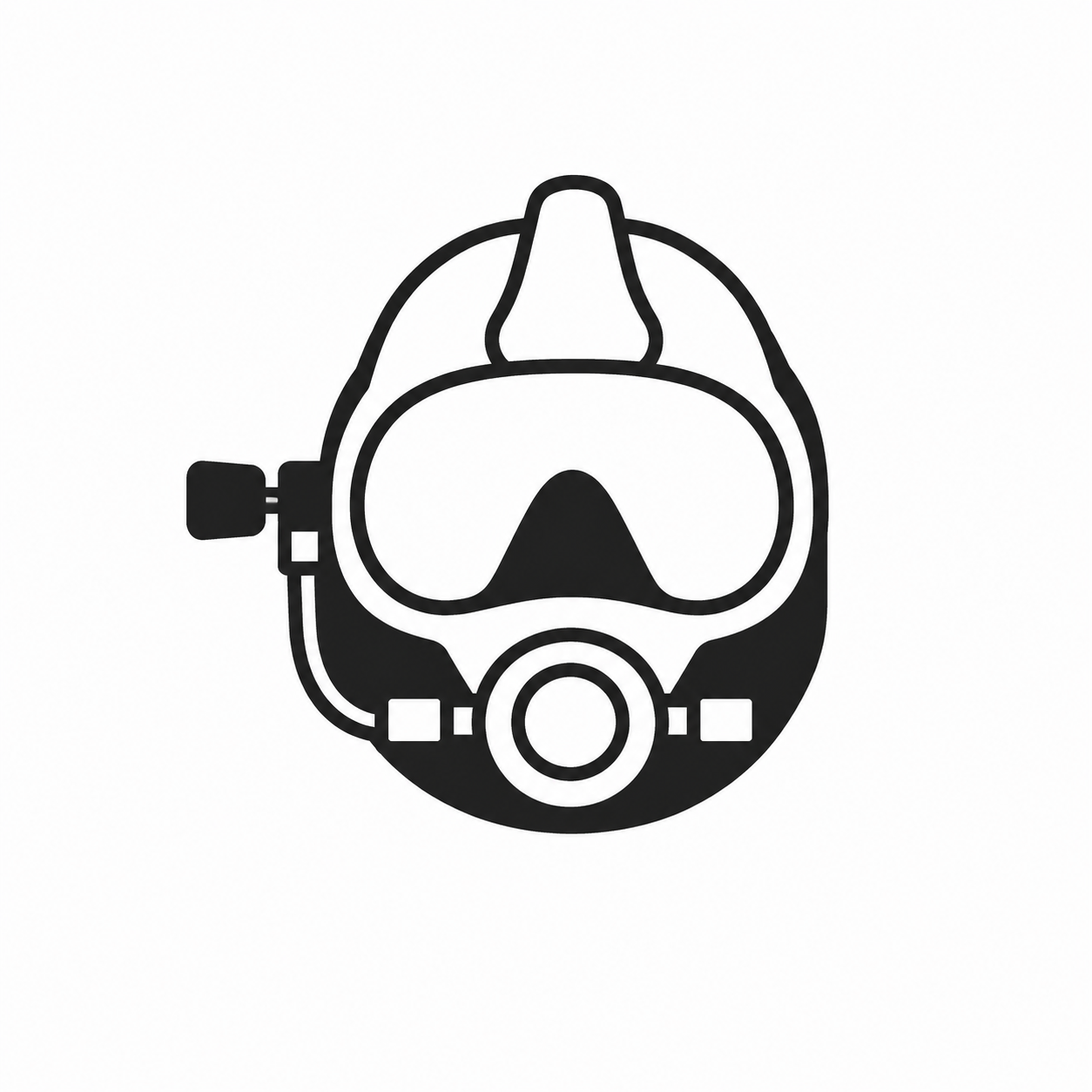 Icon diving helmet