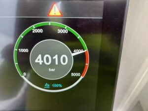 Pushing the limits! – 4.000bar cutting